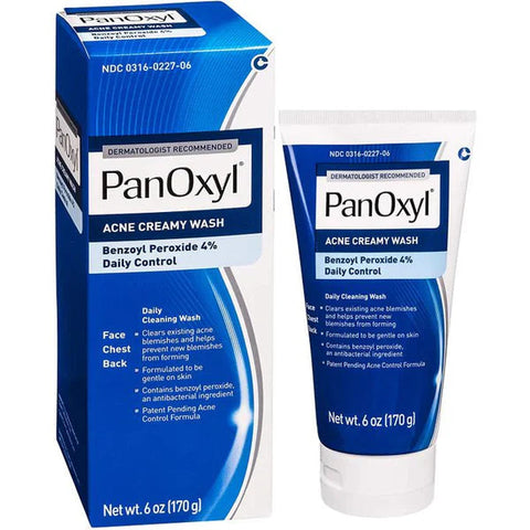 PanOxylÂ® Acne Creamy Wash Benzoyl Peroxide 4% 156g