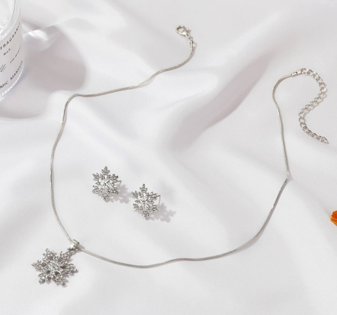 Snow Pendant set