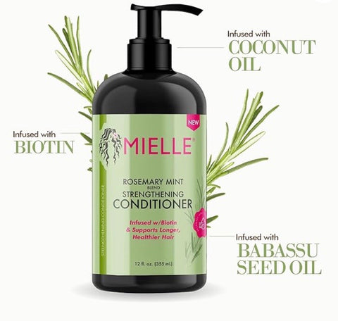 Mielle Organics Rosemary Mint Strengthening Conditioner with Biotin