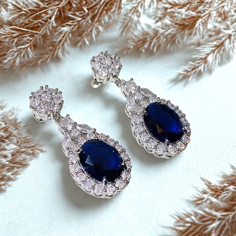 Classic Oval Sparkle Drops